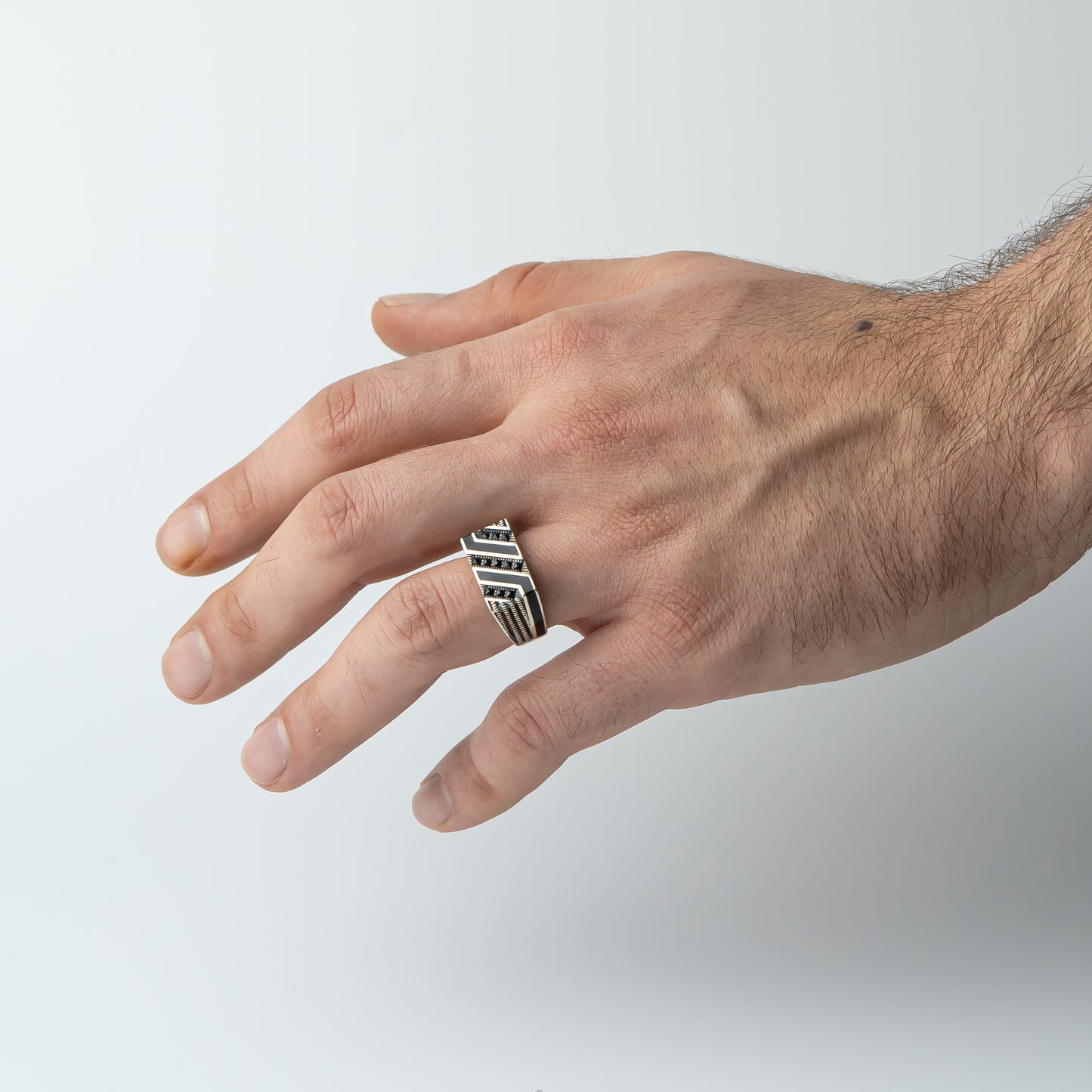 The Lineage – Handcrafted 925 Silver Enamel Ring
