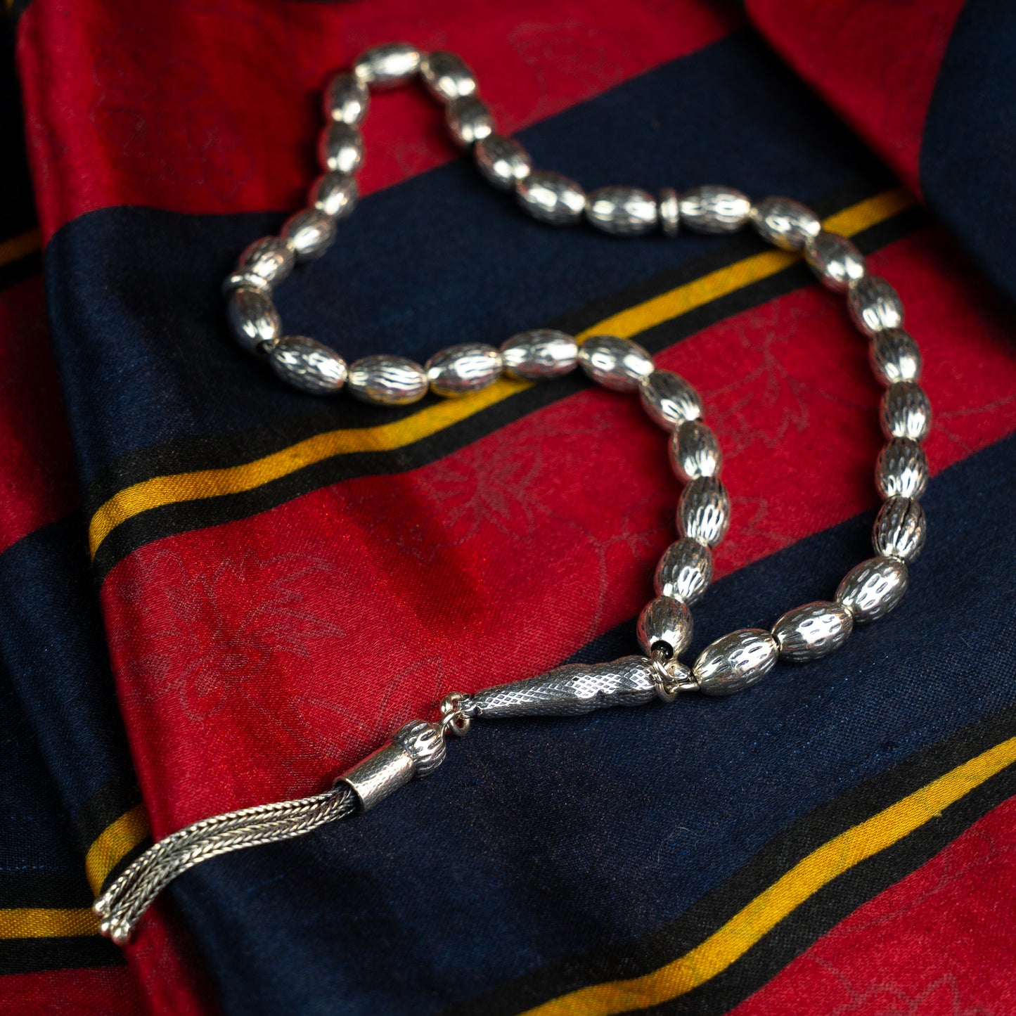 Imperial Weave – 925 Fusion Silver Misbaha