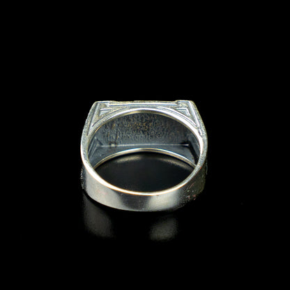 The Lineage – Handcrafted 925 Silver Enamel Ring